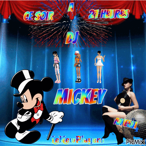 mickey - Zdarma animovaný GIF
