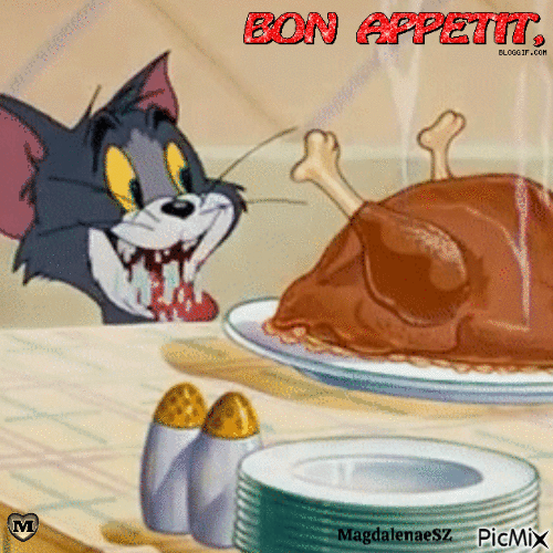bon appetit - Ingyenes animált GIF