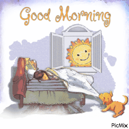 Good morning - Ingyenes animált GIF