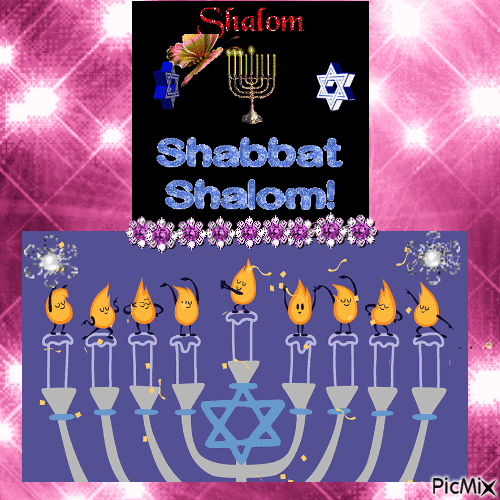 Chanukah - Bezmaksas animēts GIF