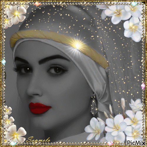 Noiva linda - Beautiful bride - Darmowy animowany GIF
