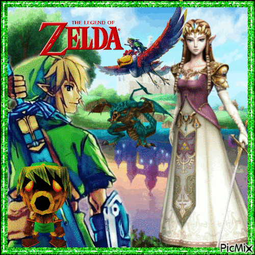 The Legend of Zelda - GIF animate gratis