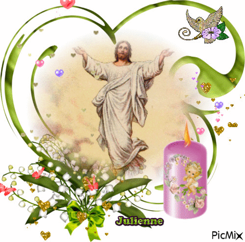 Jésus ressuscité - Besplatni animirani GIF