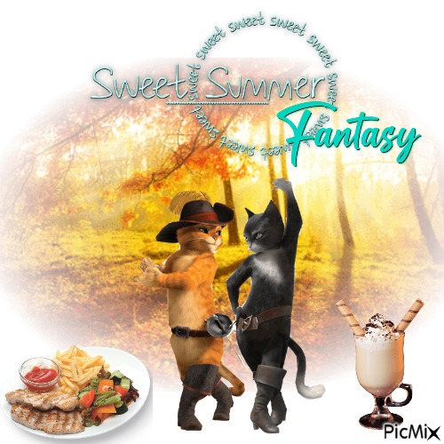 Sweet Summer Fantasy - ücretsiz png