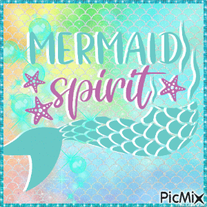 Mermaid Spirit - Ilmainen animoitu GIF