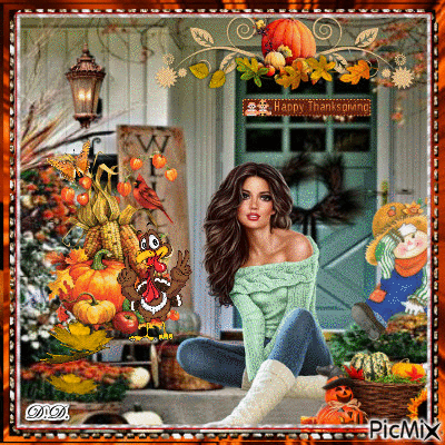 Happy Thanksgiving.. - Free animated GIF