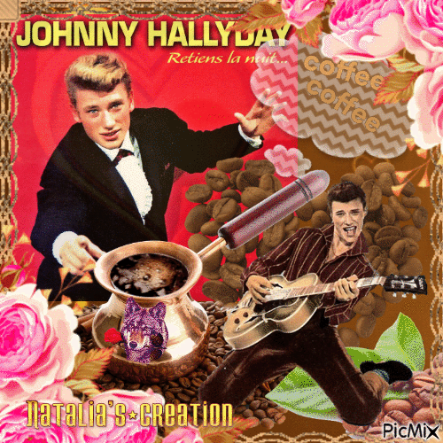 "Johnny, un petit café" - GIF animé gratuit