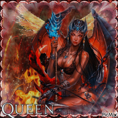 Königin der Hölle - GIF animé gratuit