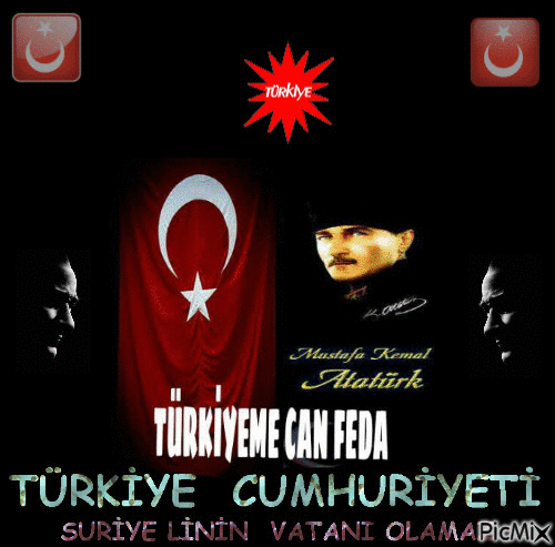 TÜRKİYEM - Бесплатный анимированный гифка