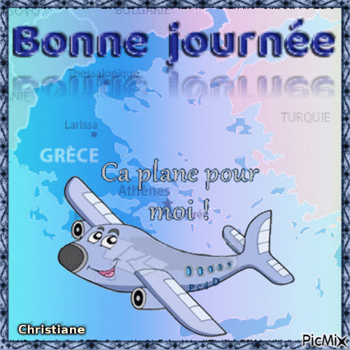 BONNE JOURNEE 04 10 - Free animated GIF