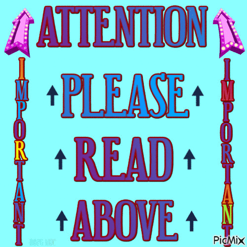 attention - Free animated GIF