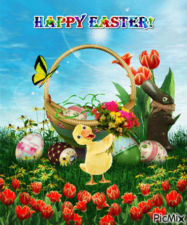 Happy Easter! - Besplatni animirani GIF