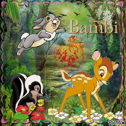 bambi - Ücretsiz animasyonlu GIF