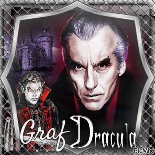 Graf Dracula - Безплатен анимиран GIF