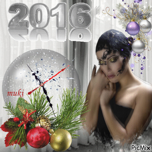 HAPPY NEW YEAR FRIENDS!♥♥♥ - Free animated GIF