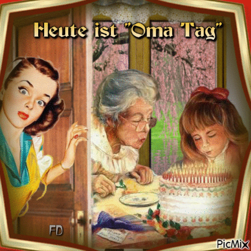 Today is grandma's day - Free animated GIF