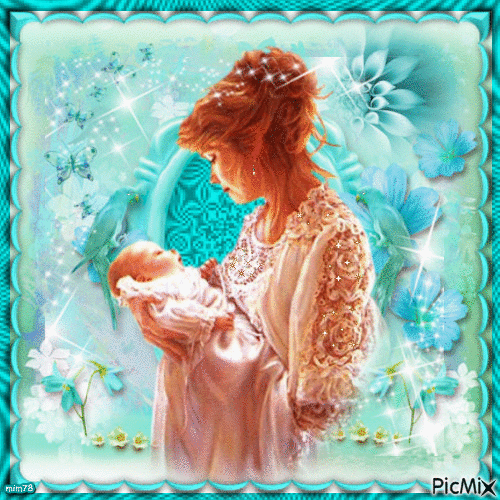 Mother's love - Free animated GIF