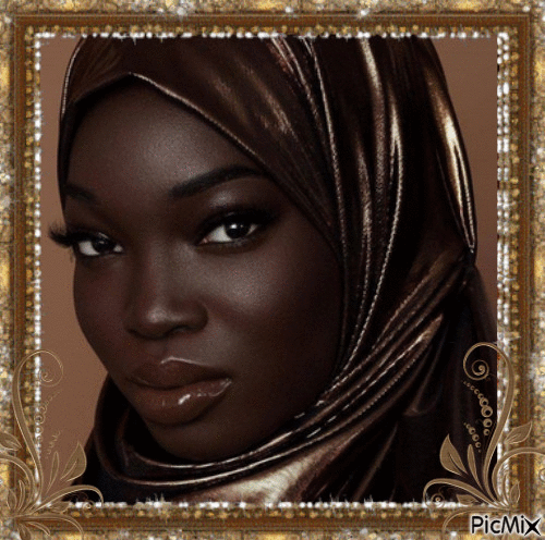 Young muslim woman - Бесплатный анимированный гифка