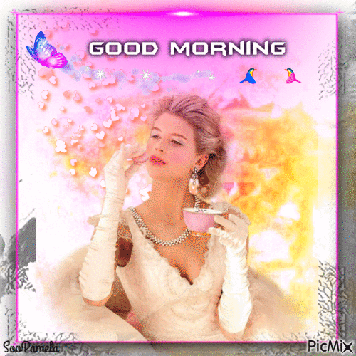 Good morning - Gratis animeret GIF
