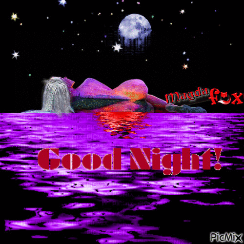GOOD NIGHT - Безплатен анимиран GIF