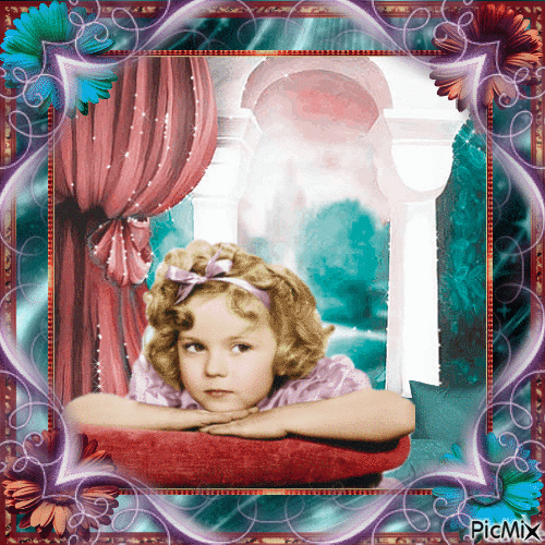 Shirley Temple, Enfant Star - Besplatni animirani GIF