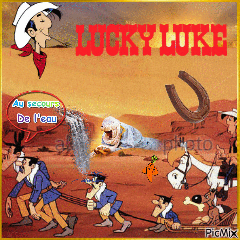 LUCKY LUKE - GIF animate gratis
