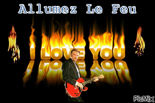allumez le feu ** - Бесплатный анимированный гифка