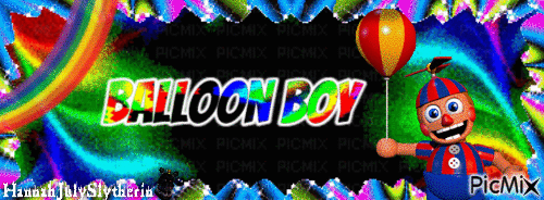 kan niet zien dwaas grens FNAF World Balloon Boy Banner - Free animated GIF - PicMix