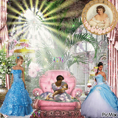 les belles princesses - 無料のアニメーション GIF