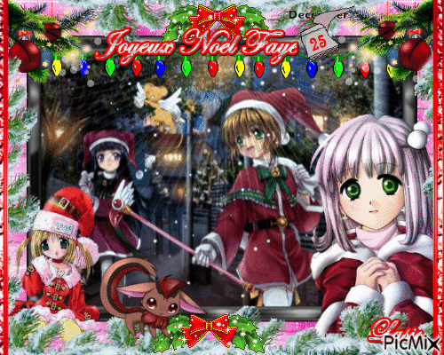 Joyeux Noel Faye ♥♥♥ - Ücretsiz animasyonlu GIF