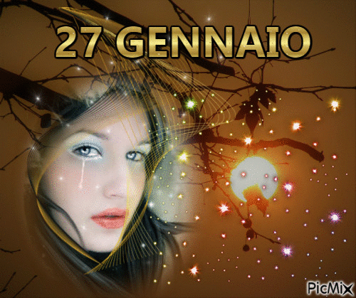27 GENNAIO - Бесплатный анимированный гифка