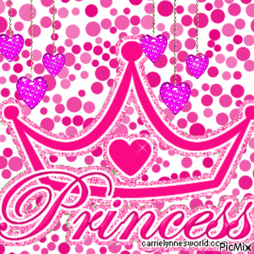 Princesse - Animovaný GIF zadarmo