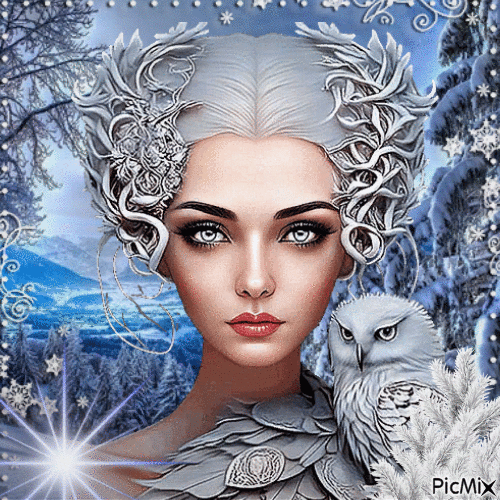 winter fantasy - Gratis animerad GIF