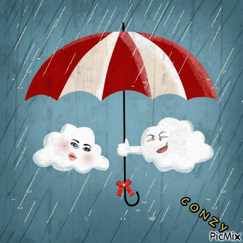 lluvia-nubes - GIF animate gratis