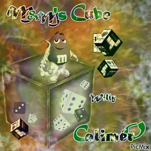 M&m's Cube - Gratis geanimeerde GIF
