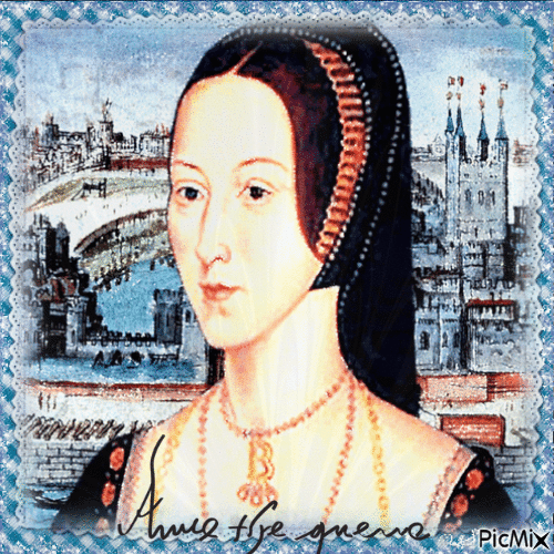 Anne Boleyn - GIF animado gratis