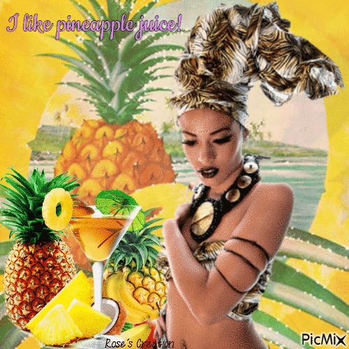 Concours : Pineapple - Free animated GIF