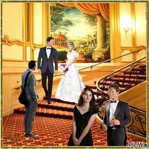 The wedding reception - zdarma png
