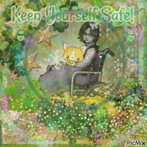Keep Yourself Safe! -Oliva - Бесплатный анимированный гифка