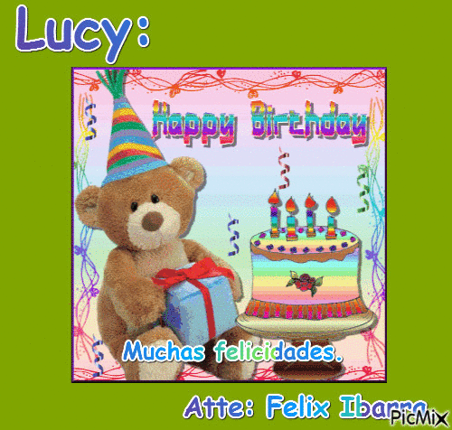 Lucy - GIF animado gratis