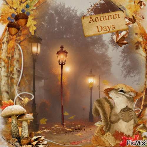 Sweet Autumn - Darmowy animowany GIF