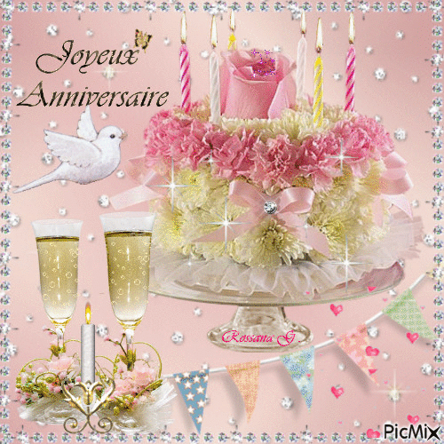 Gâteaux Anniversaire - Free animated GIF