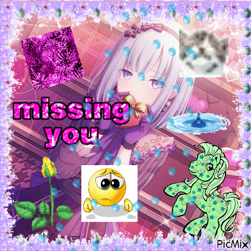 kanade missing you - Gratis animerad GIF