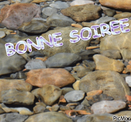 BONNE SOIREE - Ilmainen animoitu GIF