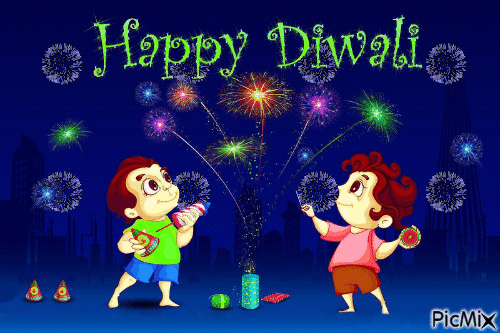 Diwali - GIF animate gratis