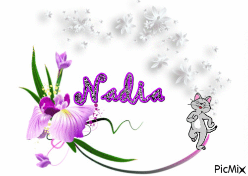 Nadia - GIF animado grátis