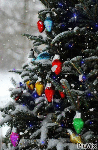 Christmas Tree - Δωρεάν κινούμενο GIF