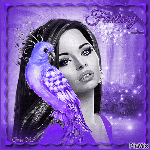 Fantasy Woman ~ Purple