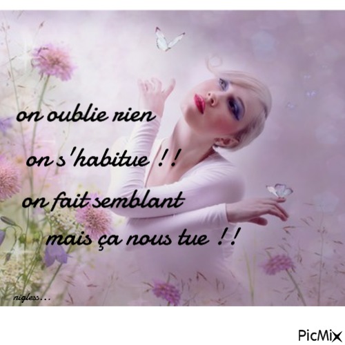 on oublie rien - 免费PNG