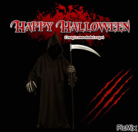 happy halloween horror gif - zdarma png